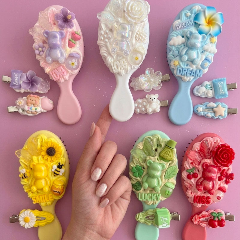 Tokyo Kawaii - Kit DIY Brosse & Pinces