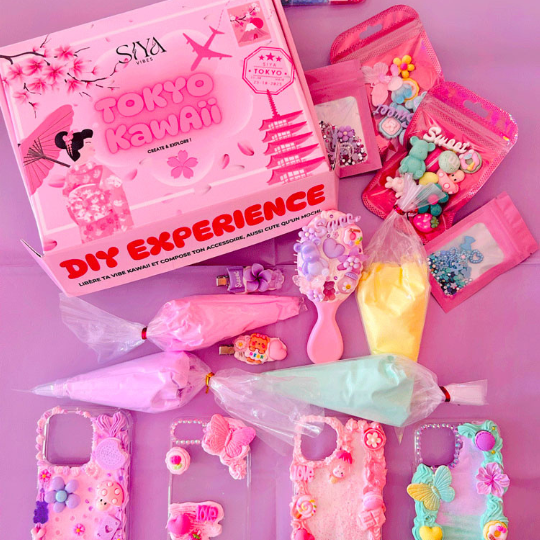 Tokyo Kawaii Duo - Kit DIY Coque Decoden