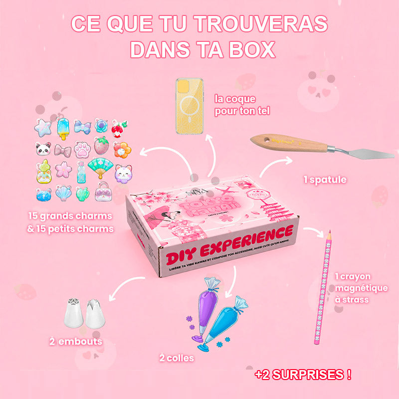 Tokyo Kawaii - Kit DIY Coque Decoden