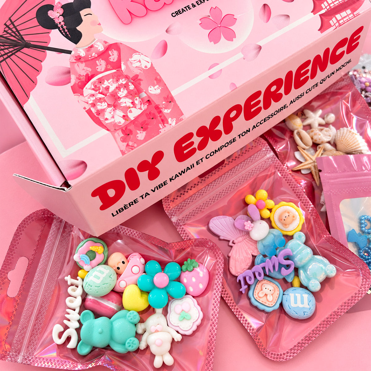 Tokyo Kawaii Duo - Kit DIY Coque Decoden