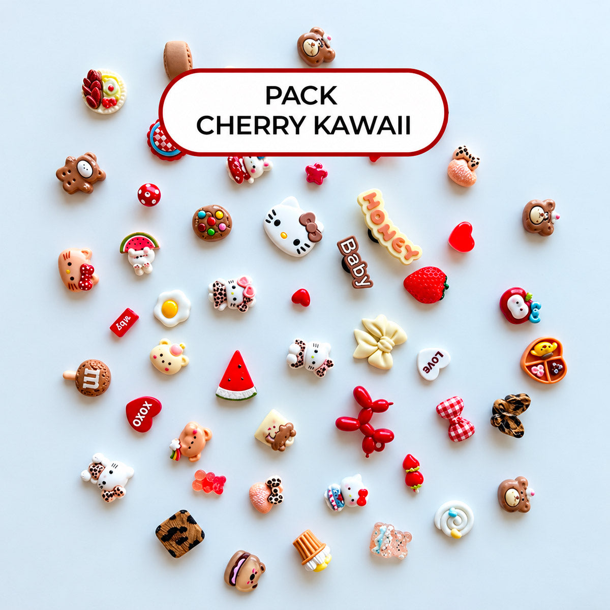 Tokyo Kawaii Duo - Kit DIY Coque Decoden