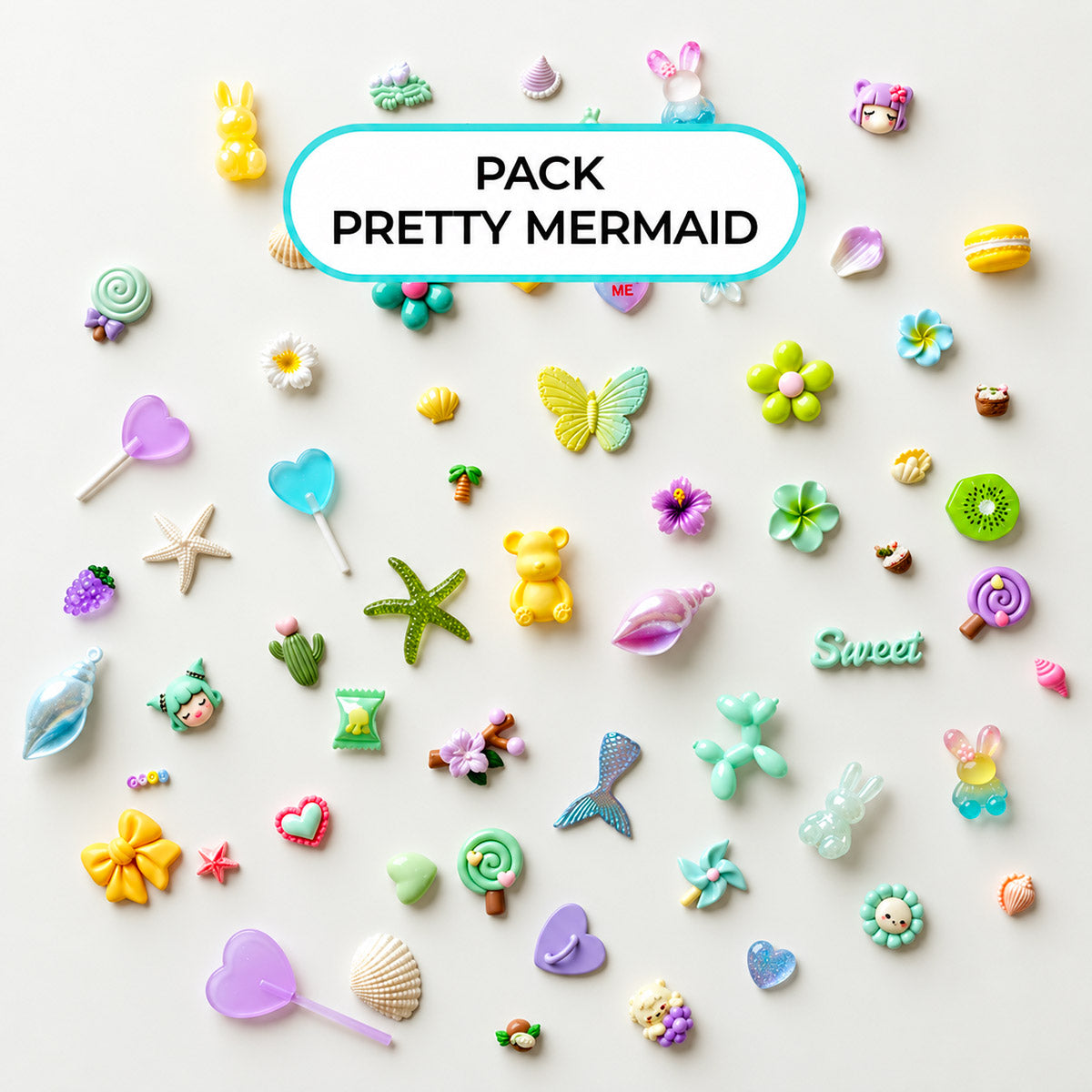 Tokyo Kawaii Duo - Kit DIY Coque Decoden