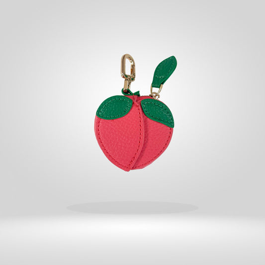 Petit porte-monnaie & bijou de sac "Perfect Peach"