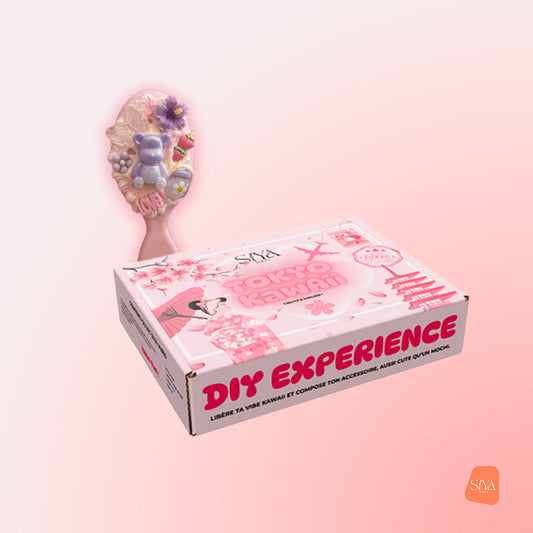 Tokyo Kawaii - Kit DIY Brosse & Pinces