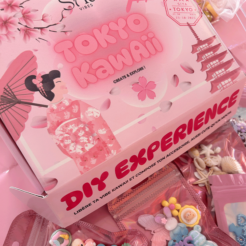 Coque de téléphone decoden kawaii avec box DIY inspirée du Japon