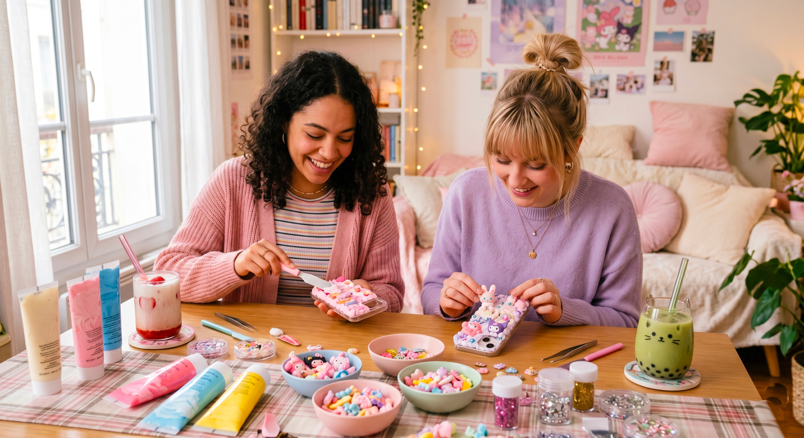 activité créative entre copines