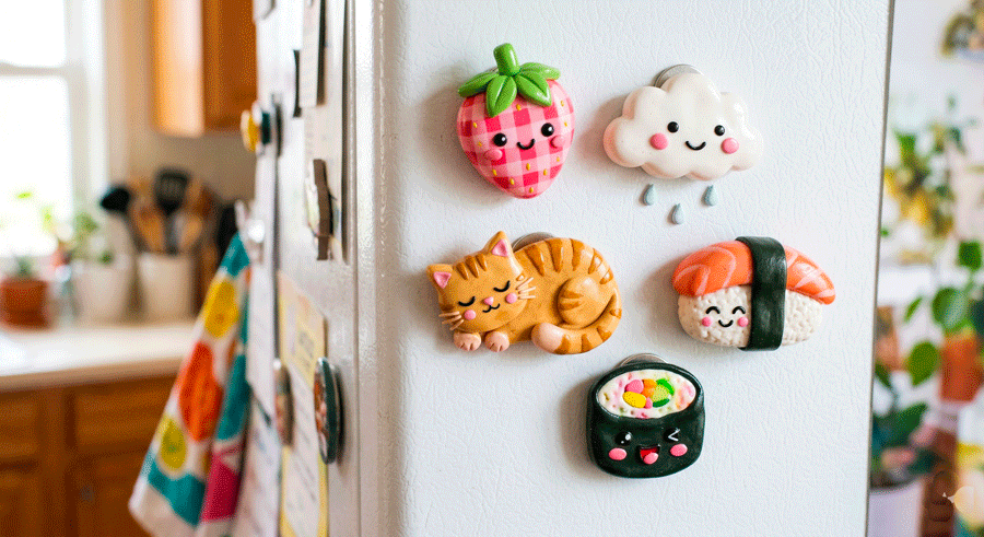 Magnets Fimo Kawaii